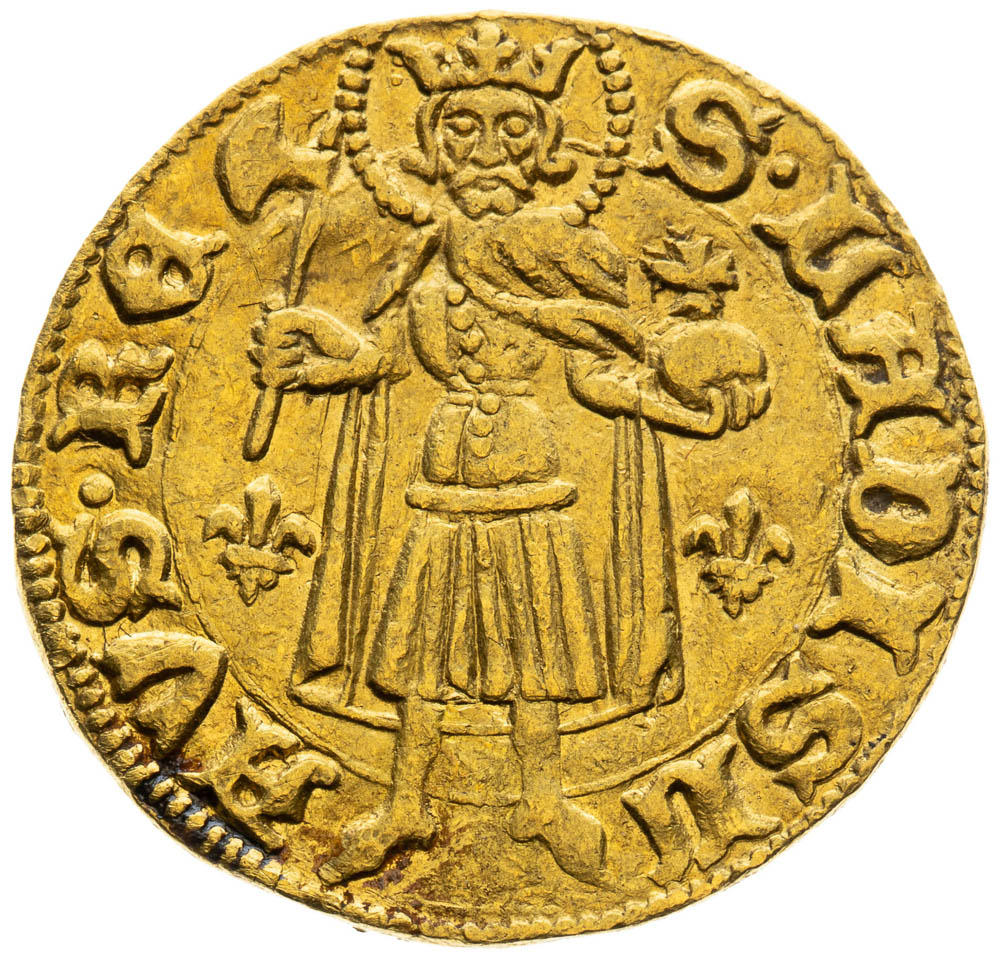 Dukát (1387) - reverz