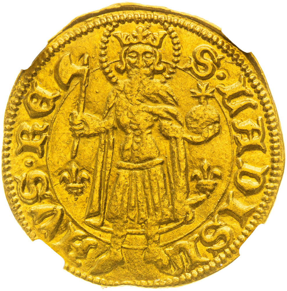 Dukát (1387-1389) - revers