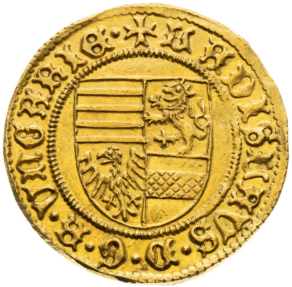 Dukát (1455-1456) - avers