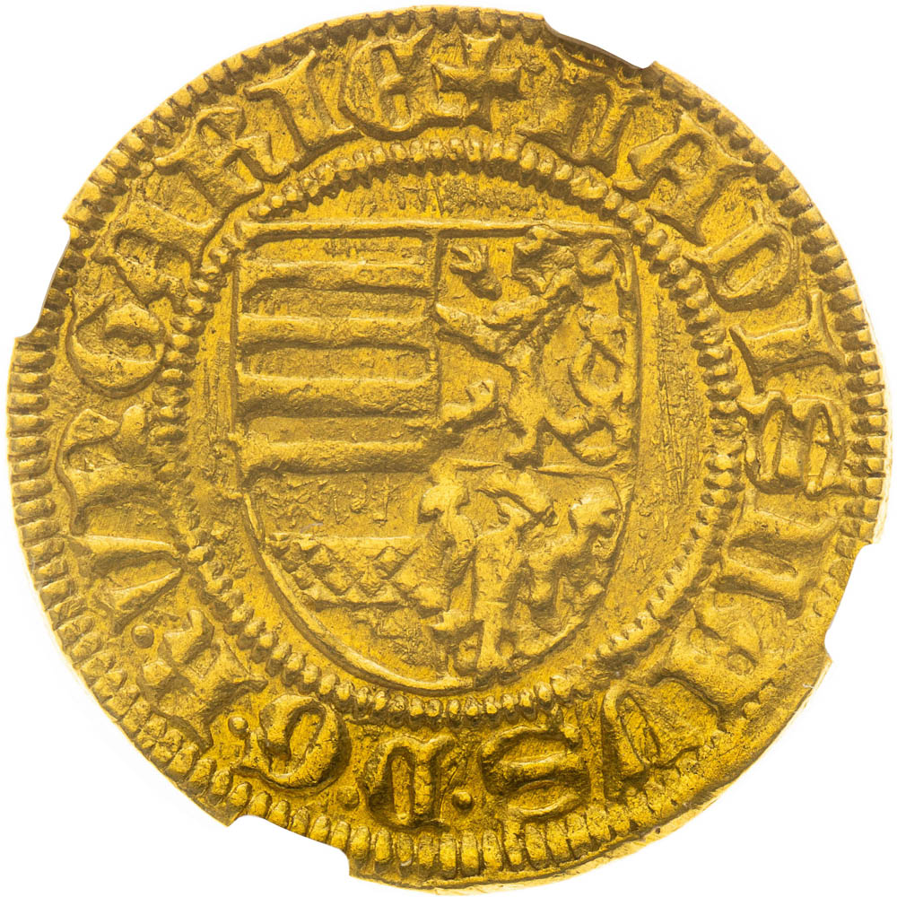 Dukát (1455-1457) - avers