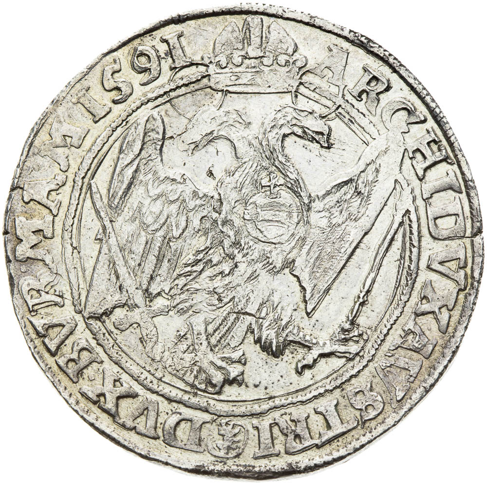 Thaler 1591 - back