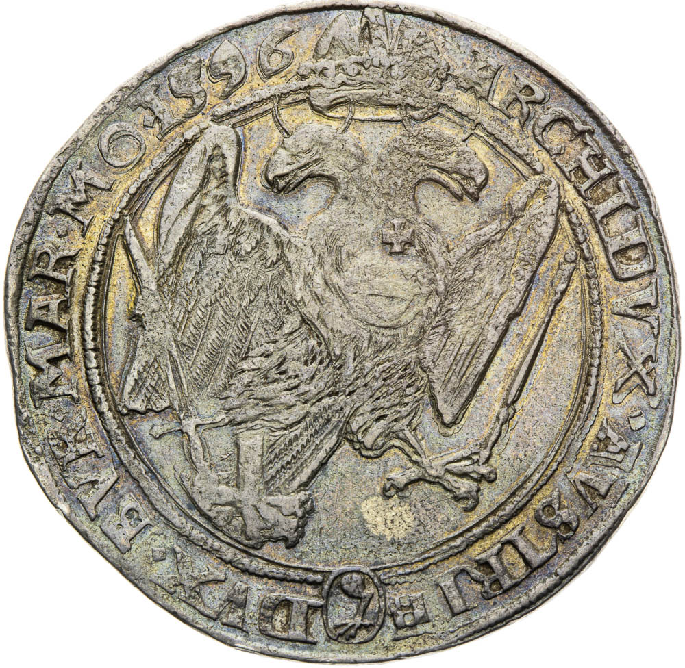 Thaler 1596 - back