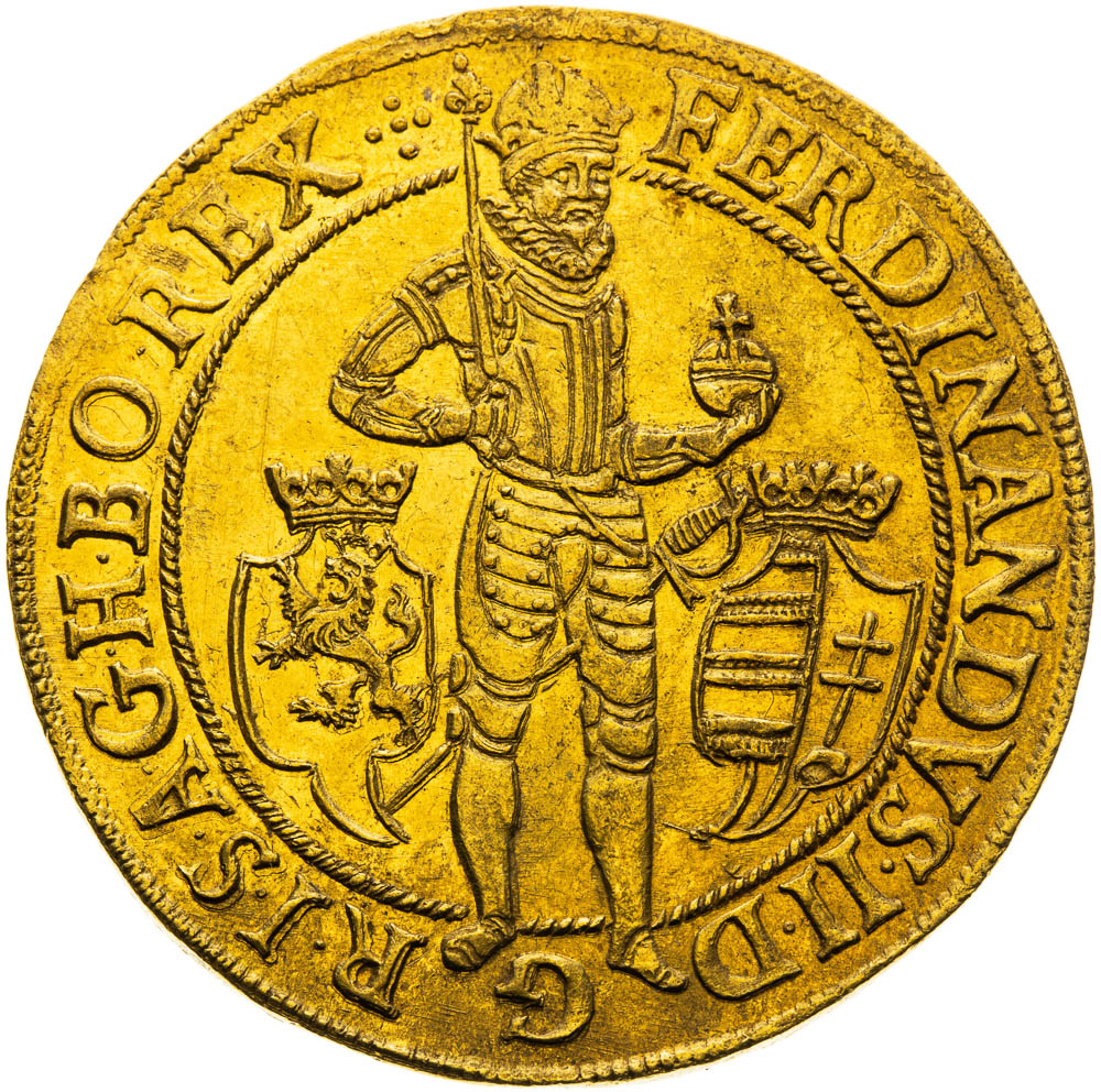 10 Dukát 1627 - averz