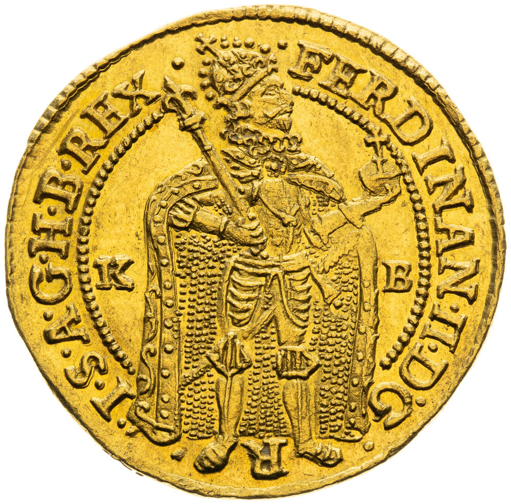 2 Dukát 1637 - averz