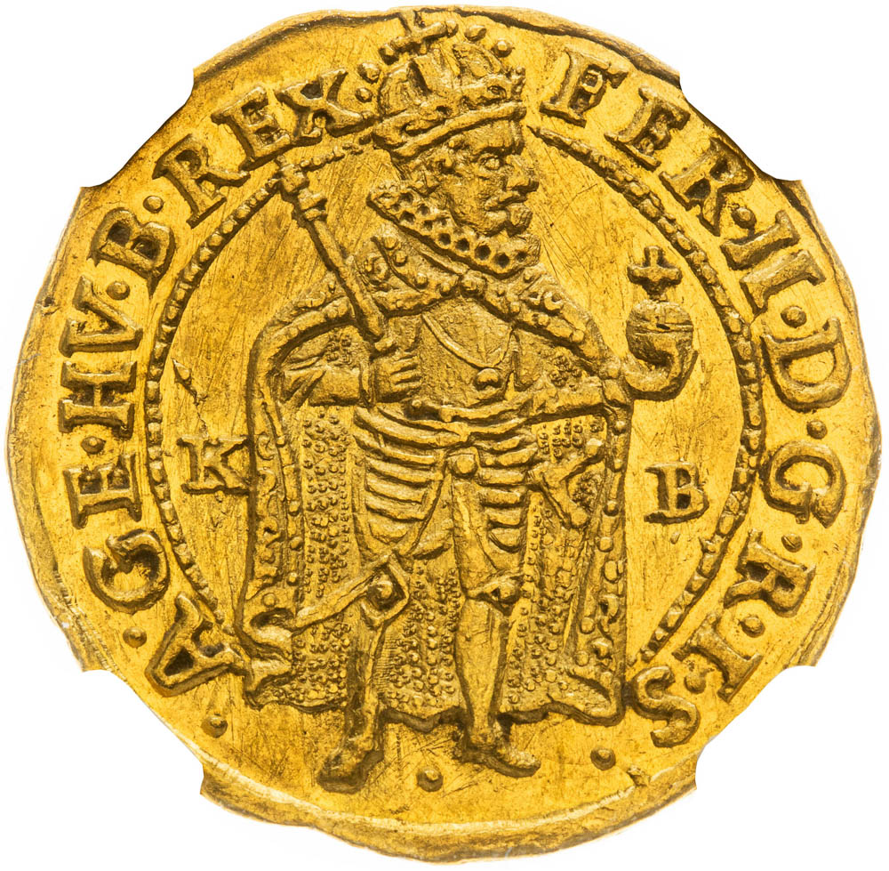 Dukát 1636 - averz