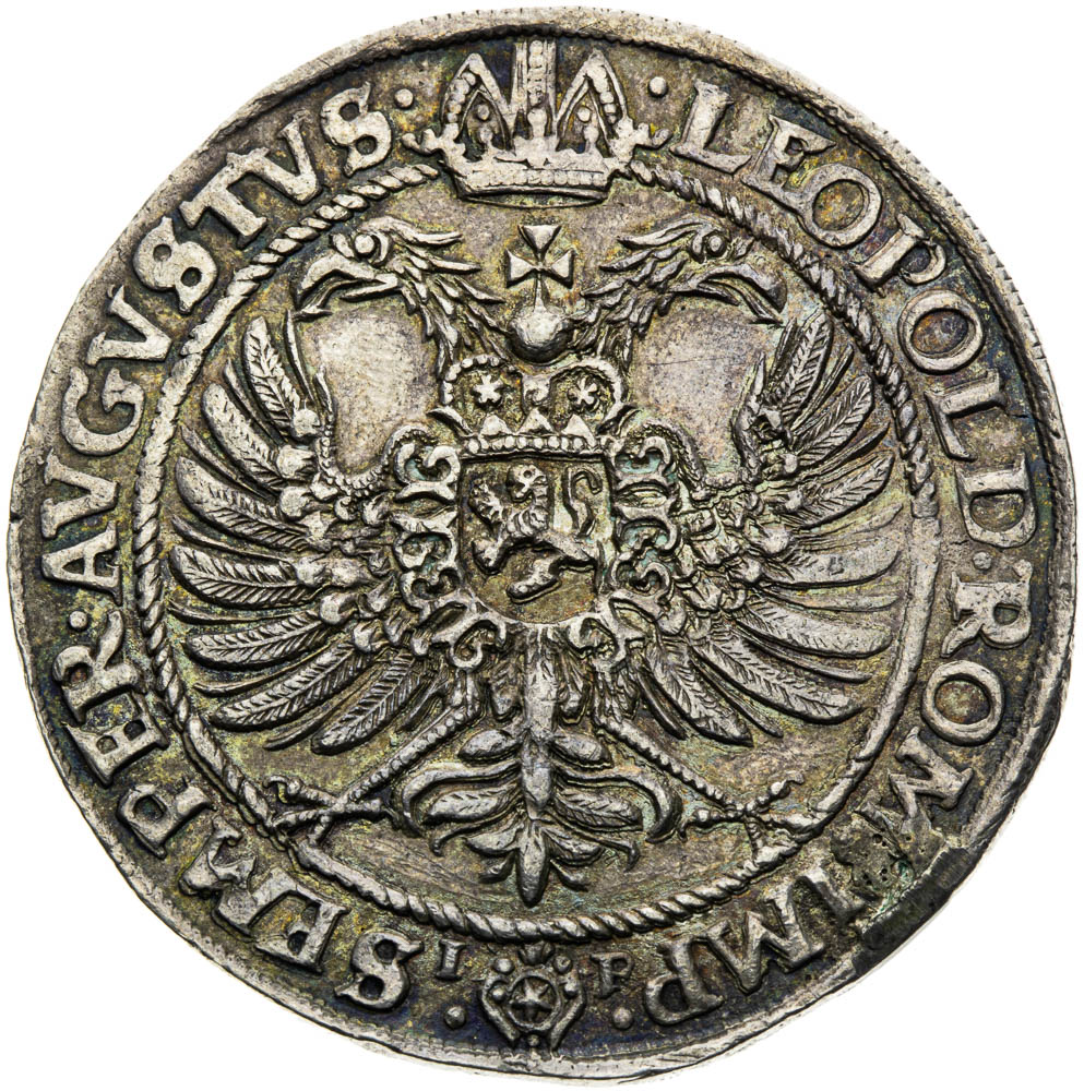 1/2 Thaler 1661 - back