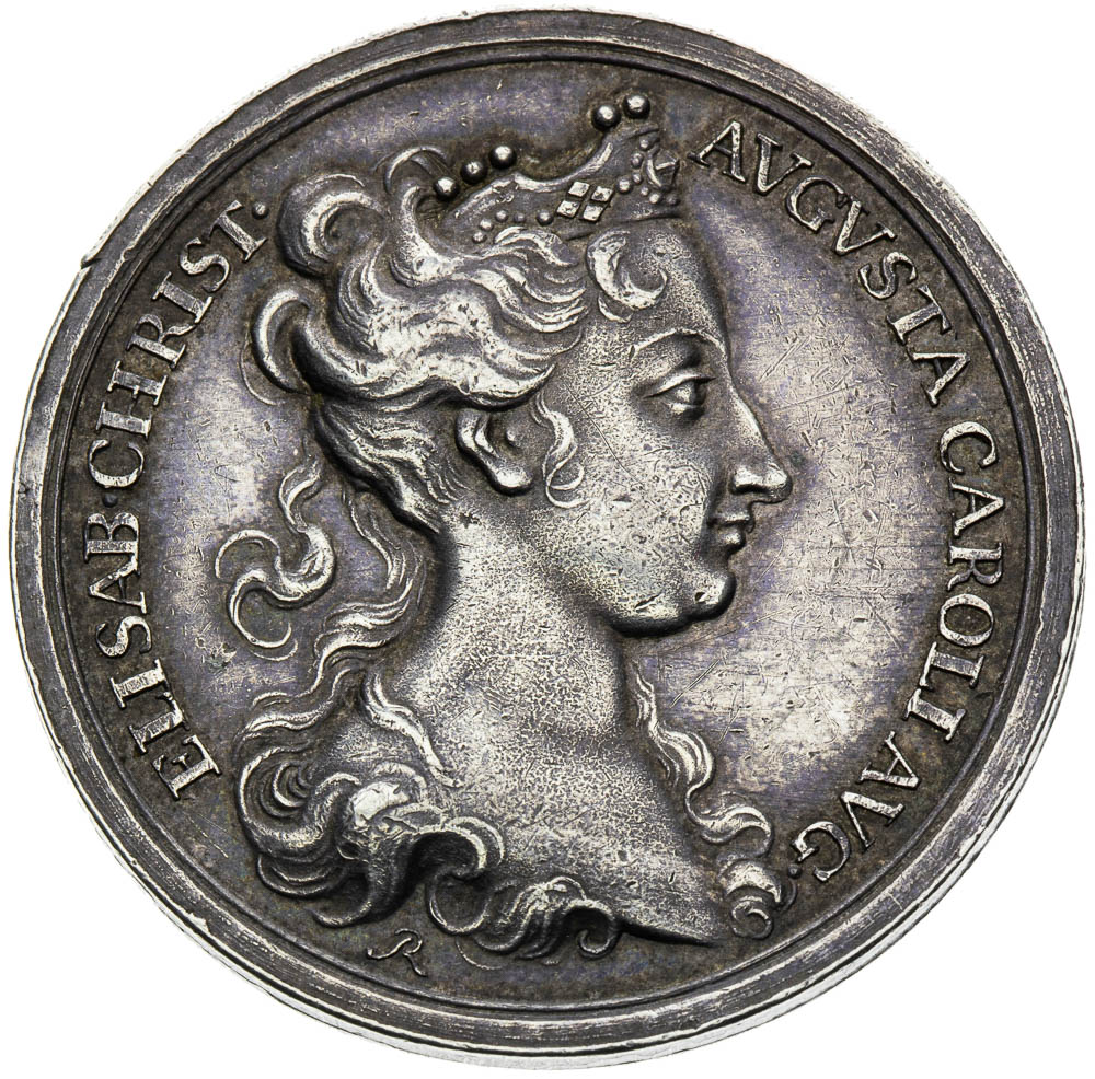 Silver medal 1723 - front