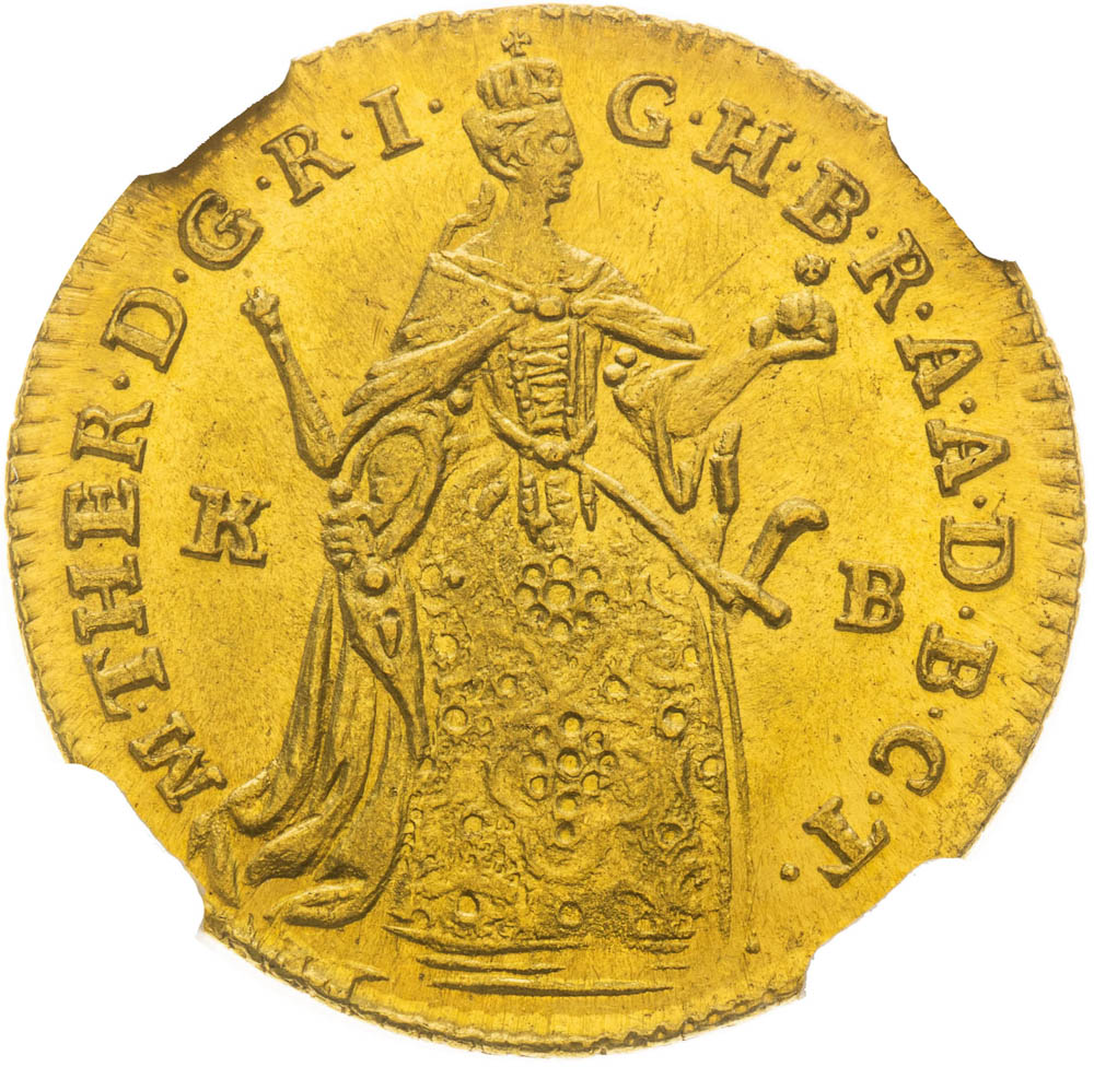 Dukát 1751 - averz