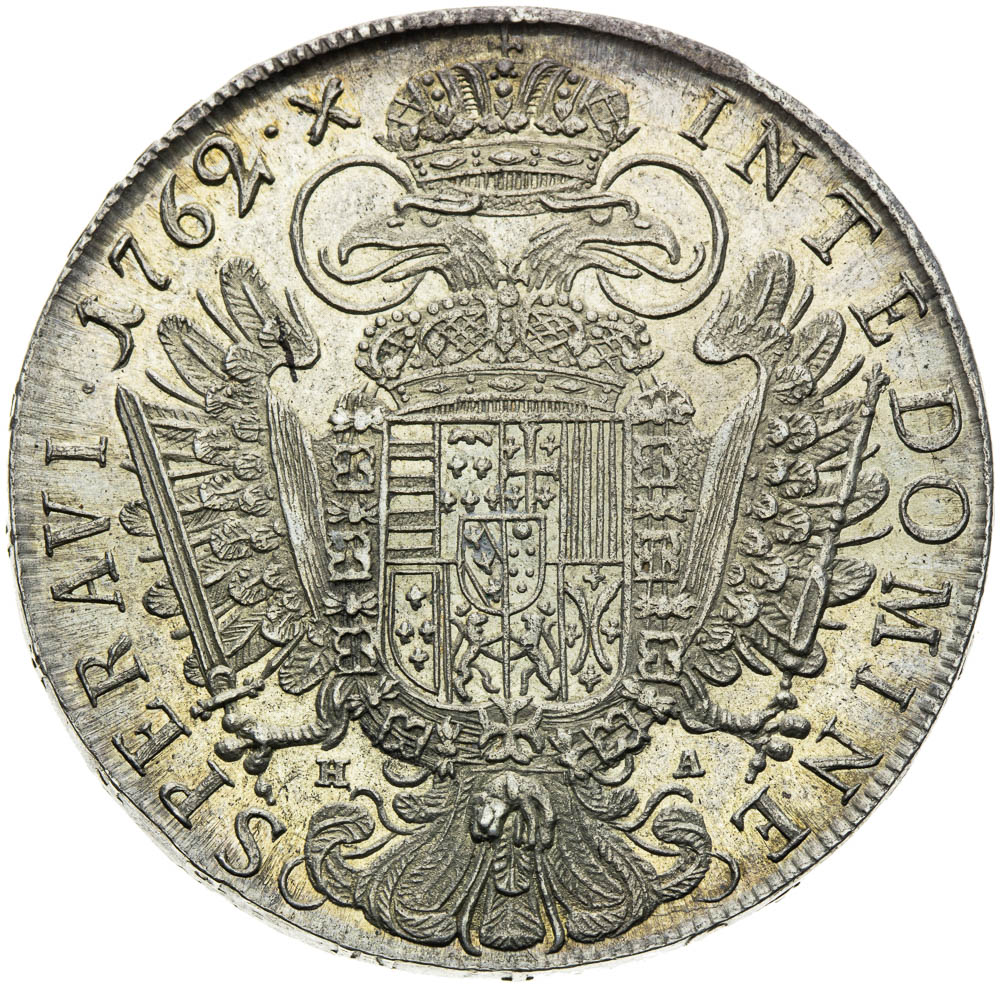 Thaler 1762 - back