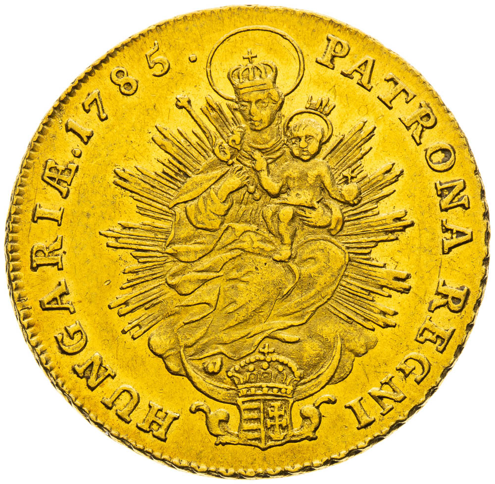 2 Dukát 1785 - reverz