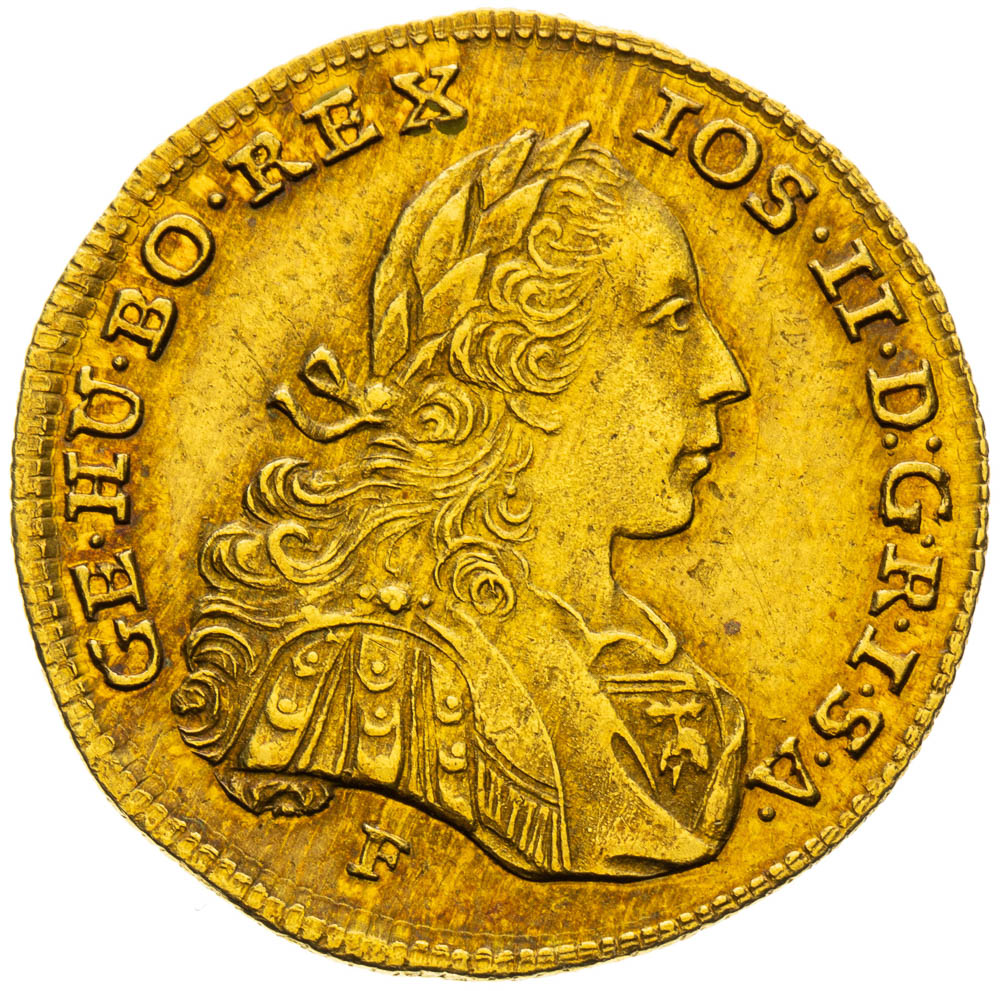 Dukát 1786 - averz