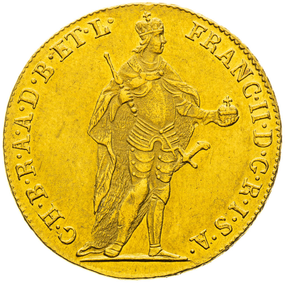 Dukát 1792 - averz