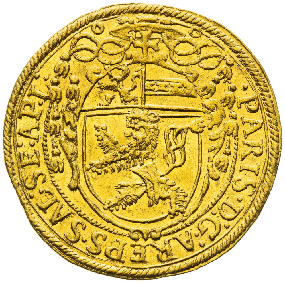 Dukát 1624 - reverz