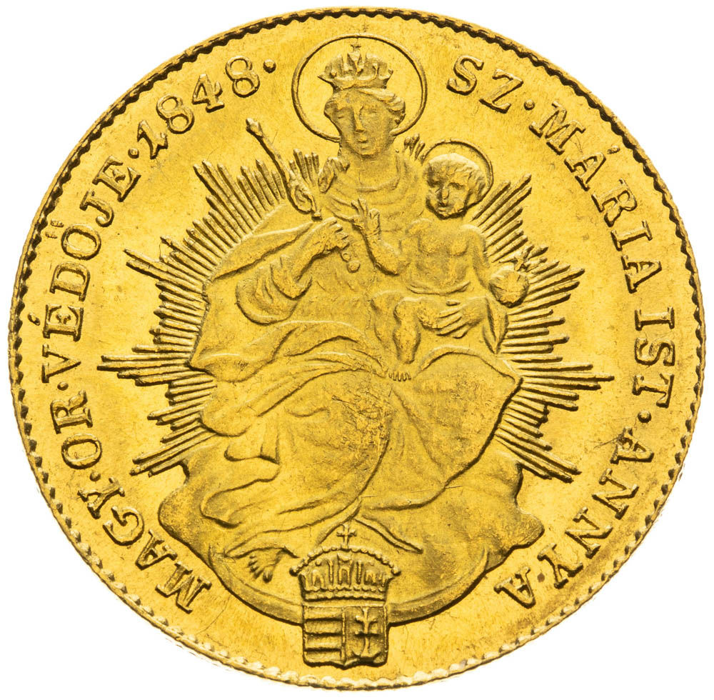 Ducat 1848 - back