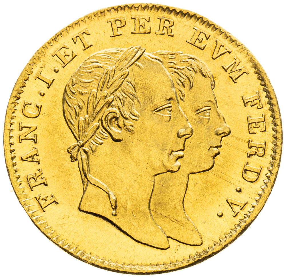Gold Token 1830 (Ducat) - front