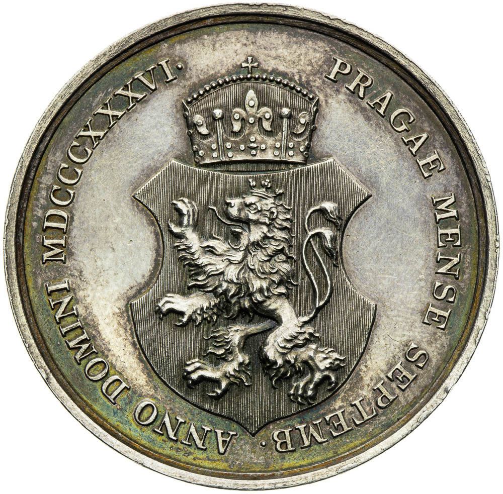 Silver medal 1836 - front