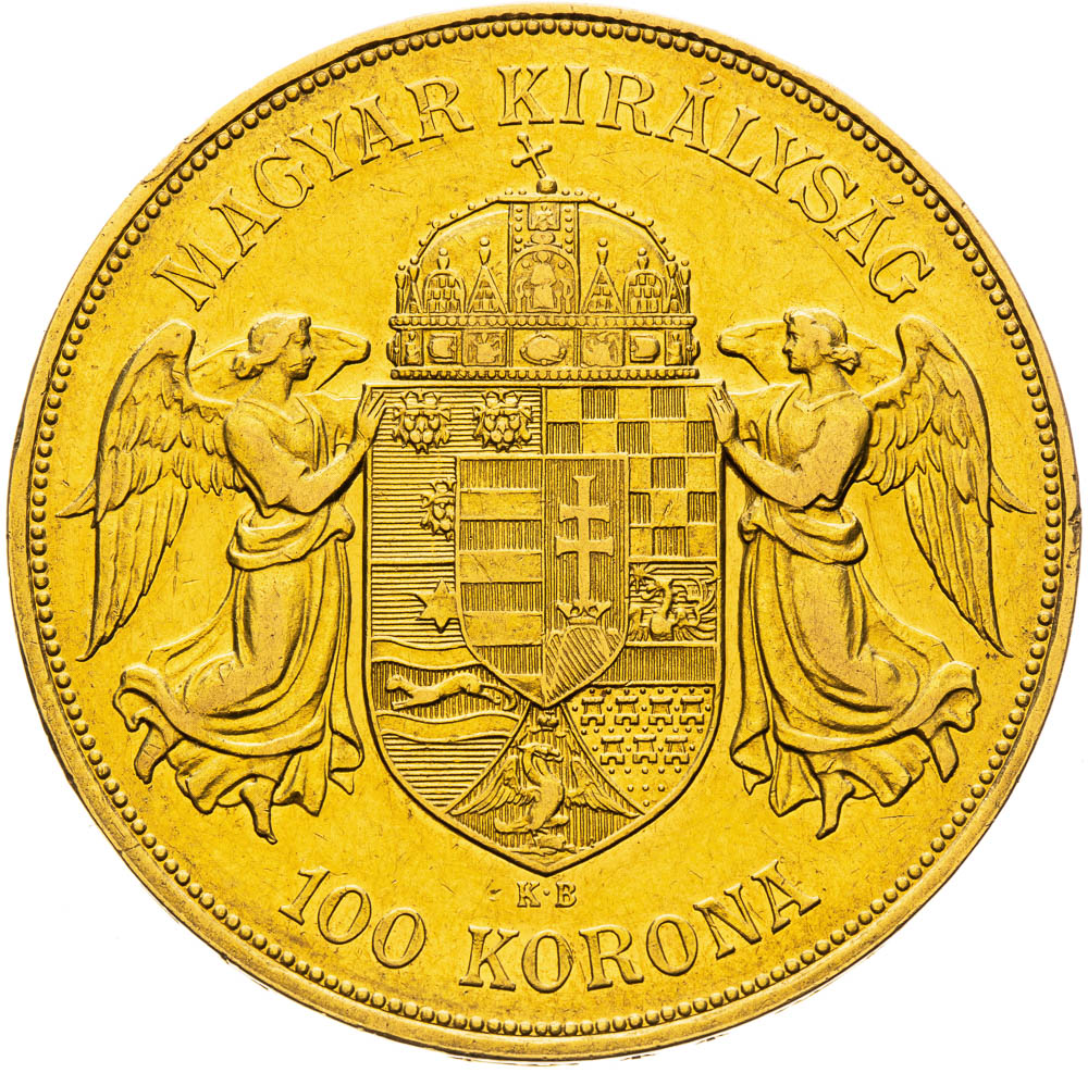100 Korona 1907 - reverz