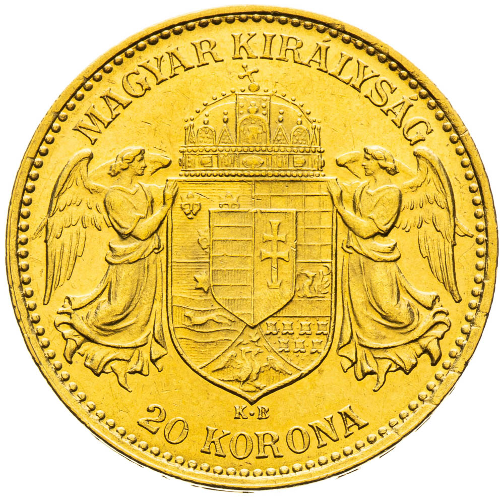 20 Korona 1910 - reverz