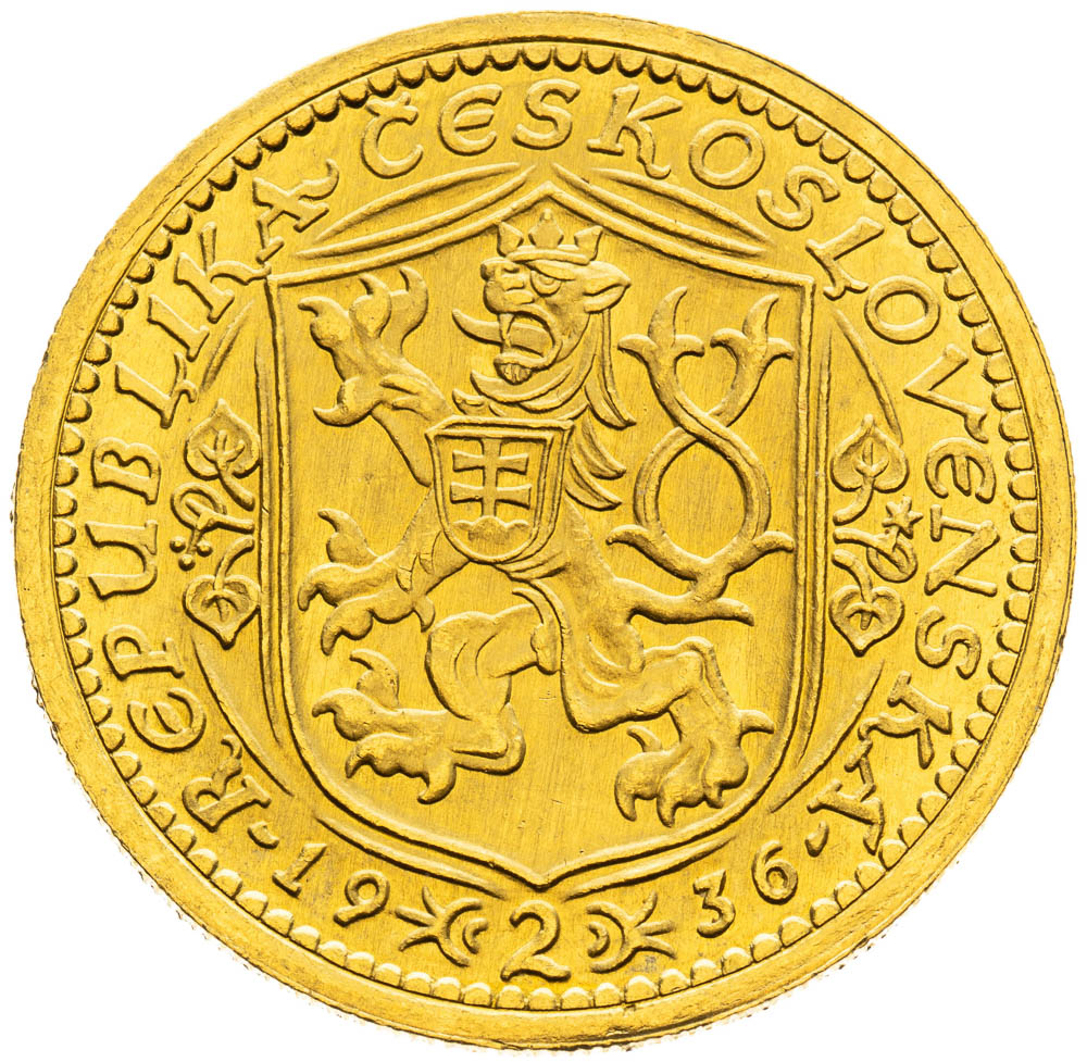 2 Ducats 1936 - back
