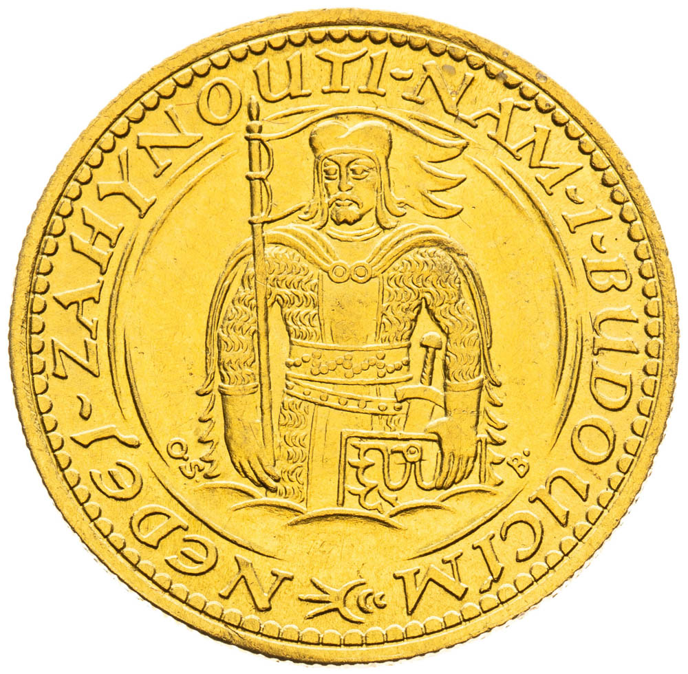 Dukát 1925 - avers