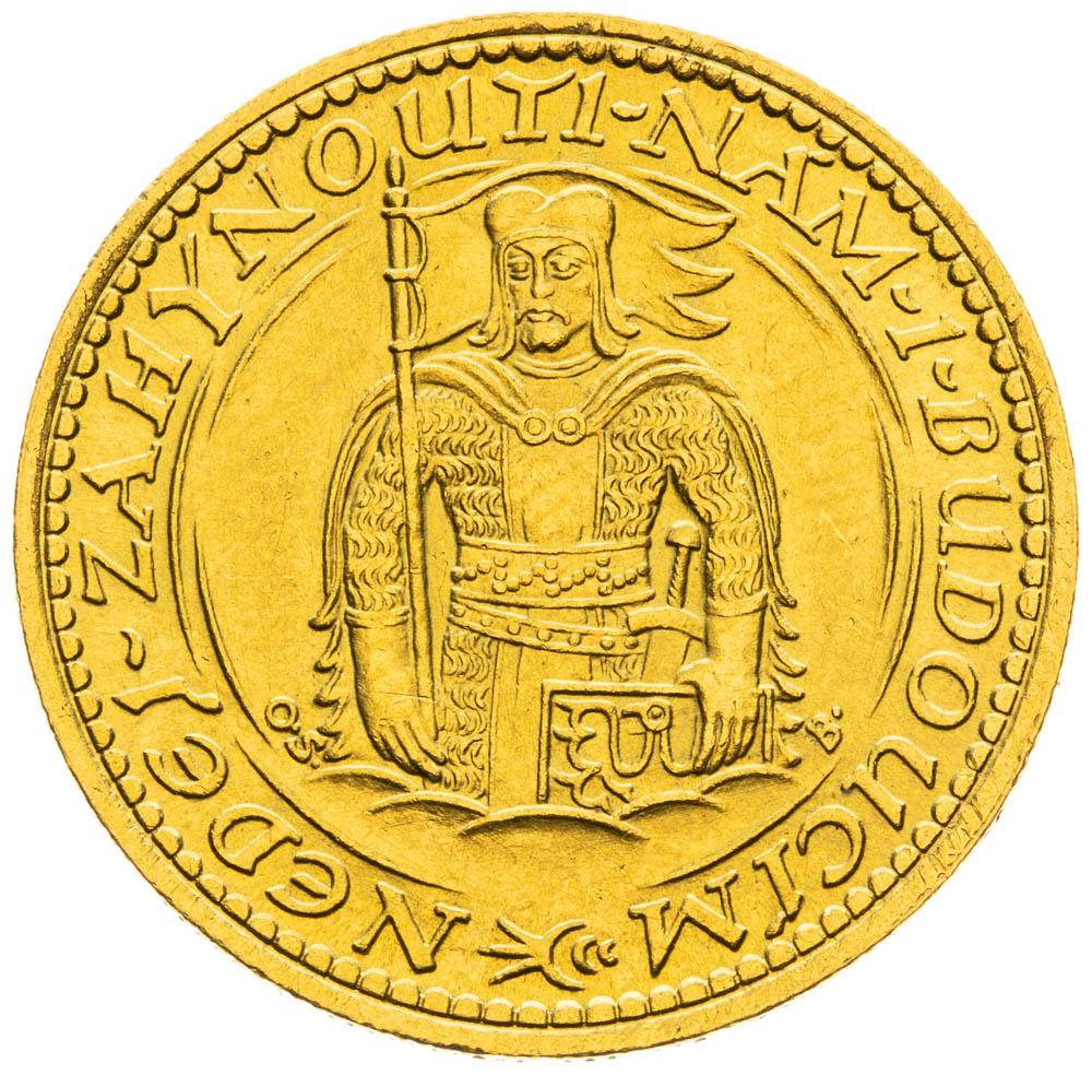 Dukát 1927 - avers