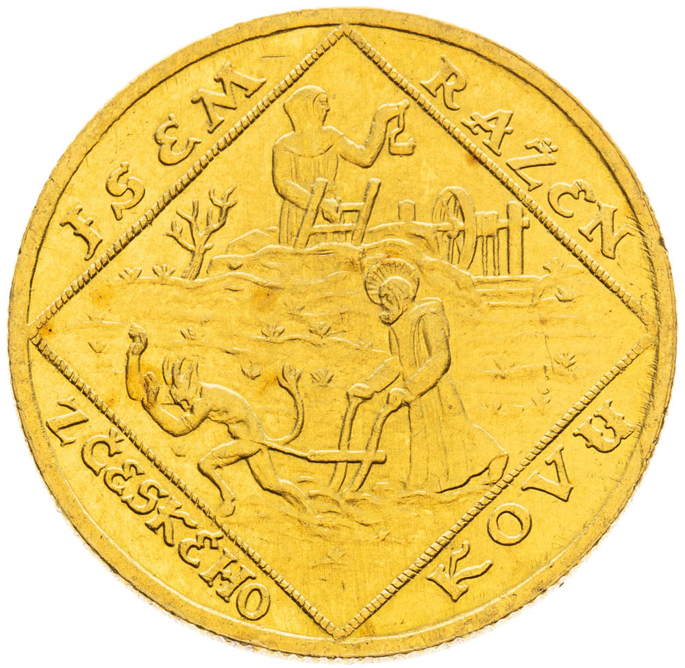 Zlatá medaile 1928 (2 Dukát) - avers