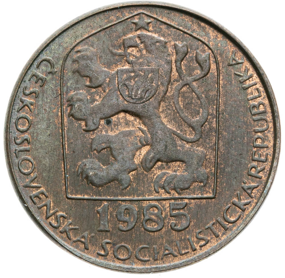 10 Haléř 1985 (zkušební ražba) - avers
