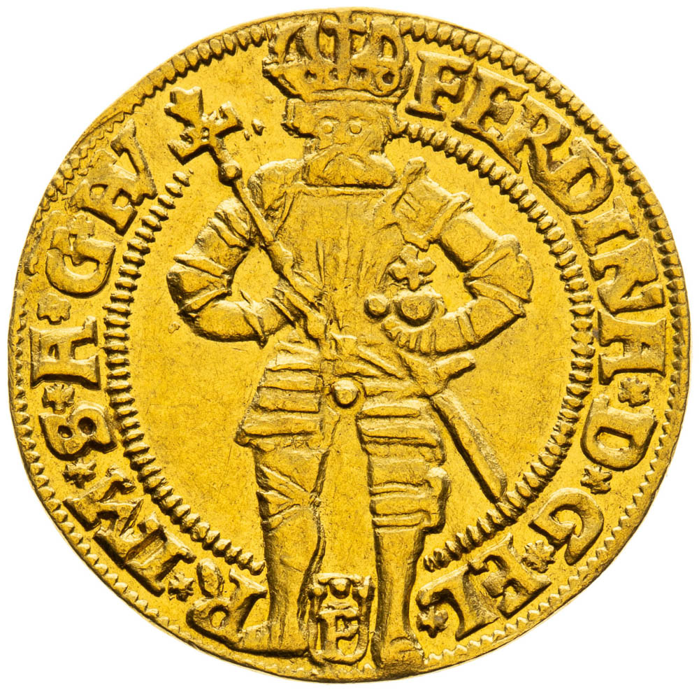 Dukát 1561 - avers