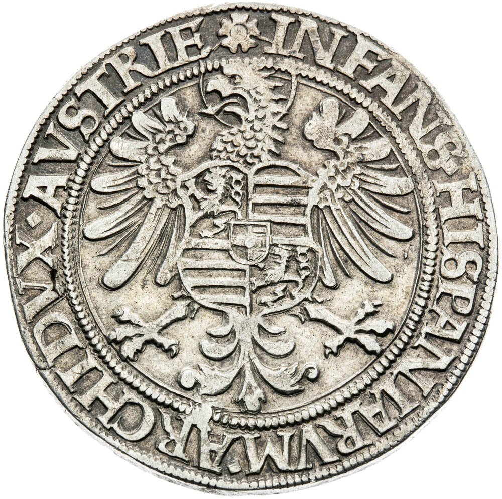 Thaler 1558 - back