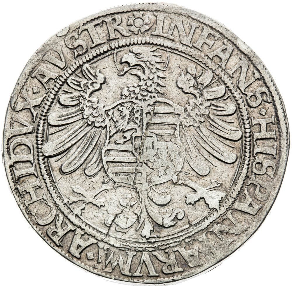 Thaler 1558 - back