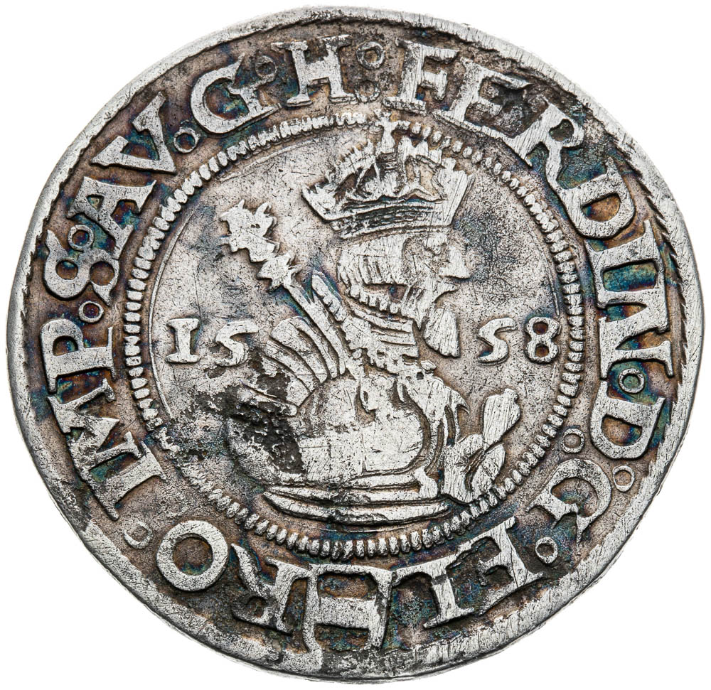 1/4 Tolar 1558 - avers