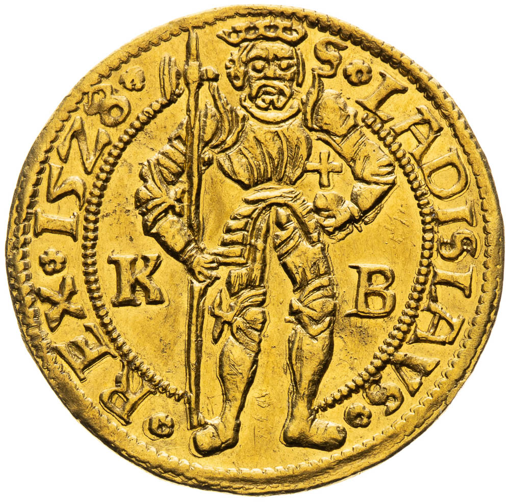 Dukát 1528 - revers