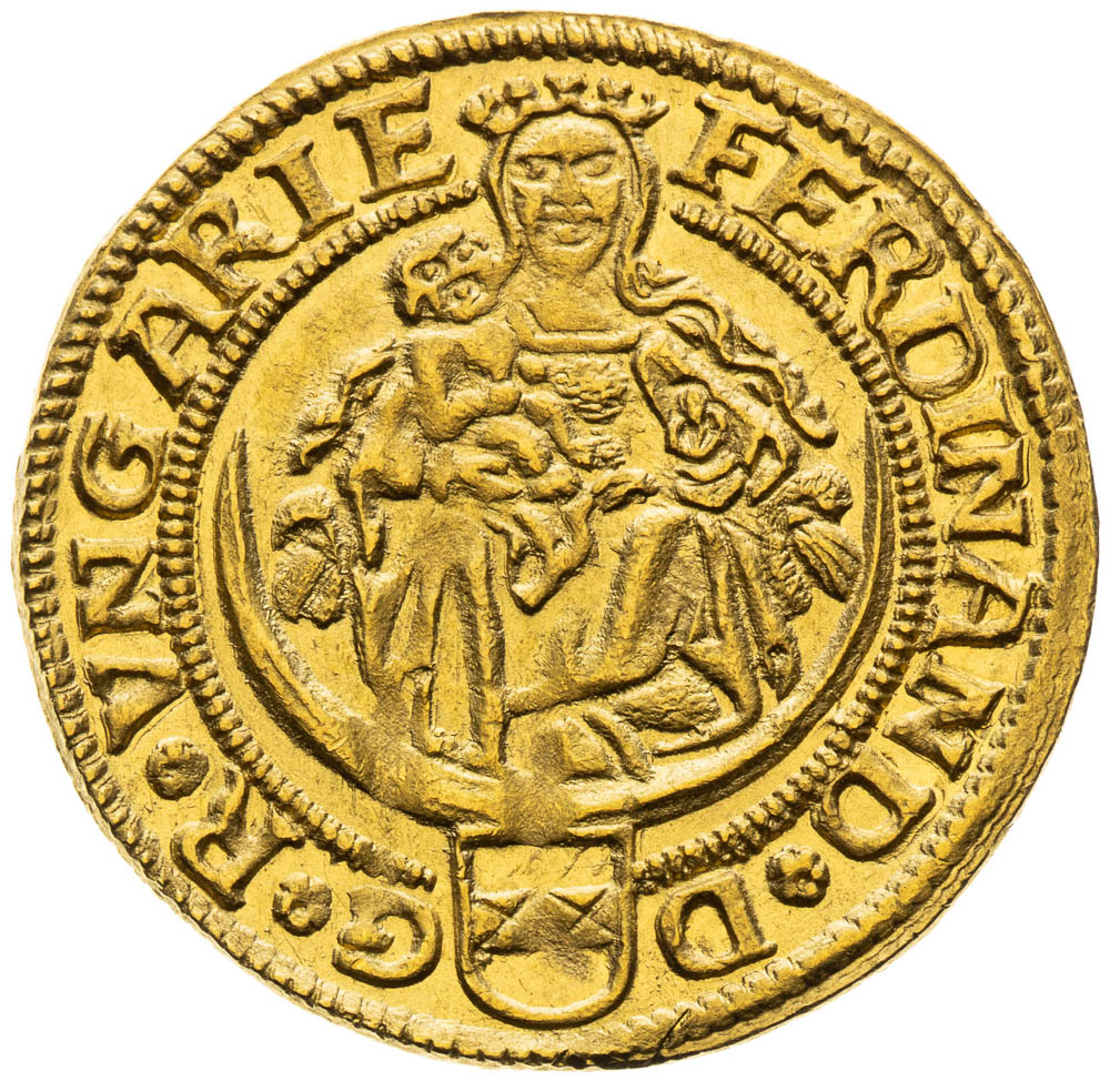 Dukát 1530 - avers