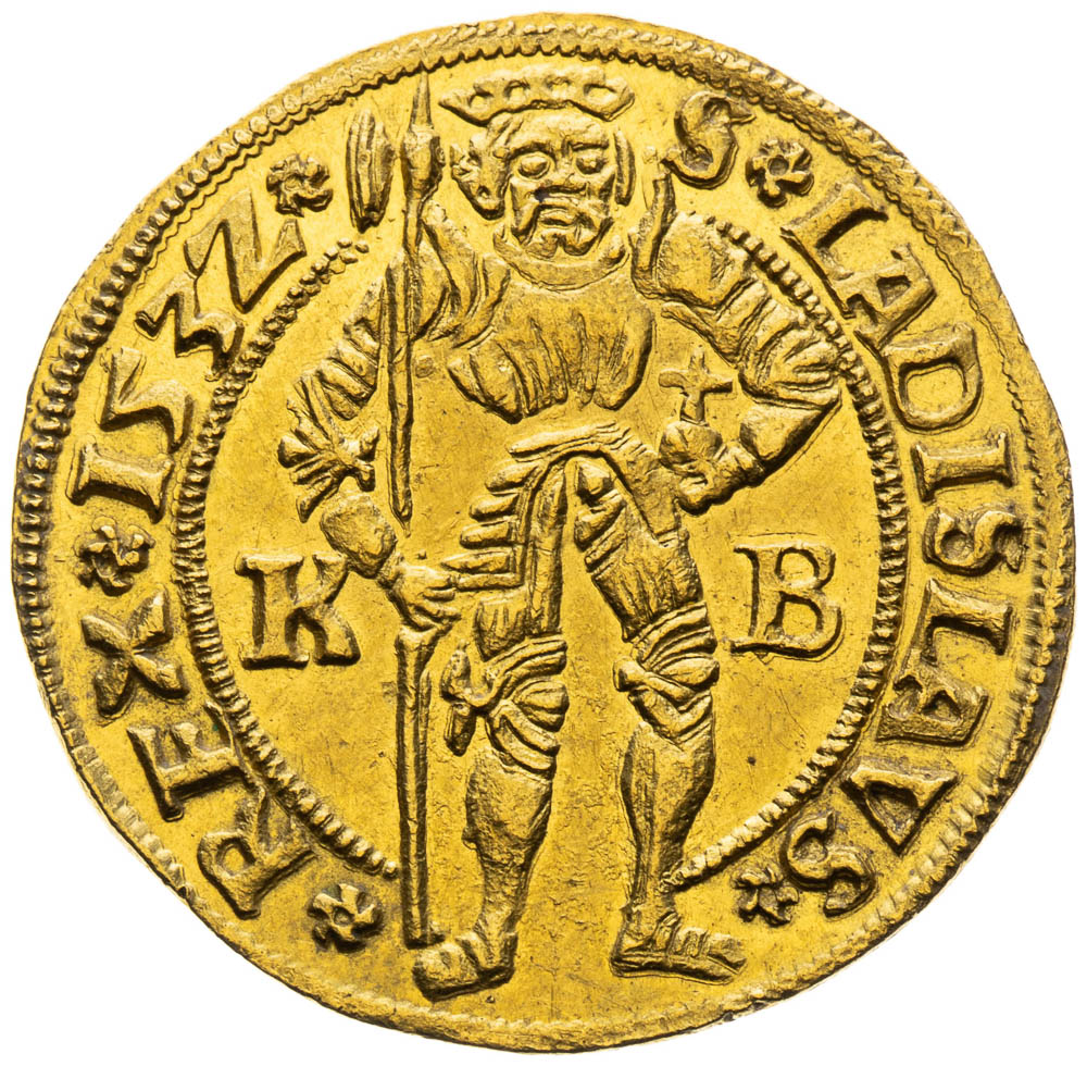 Dukát 1532 - revers