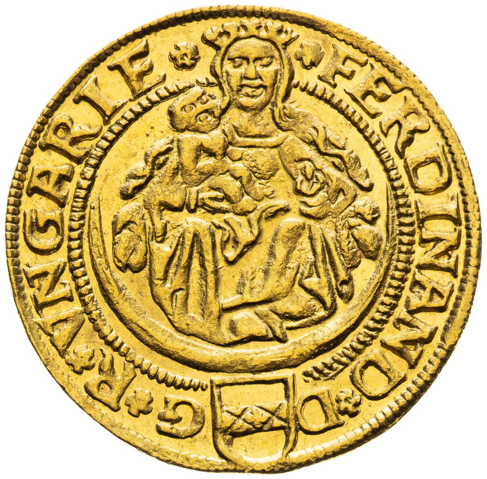Dukát 1533 - avers