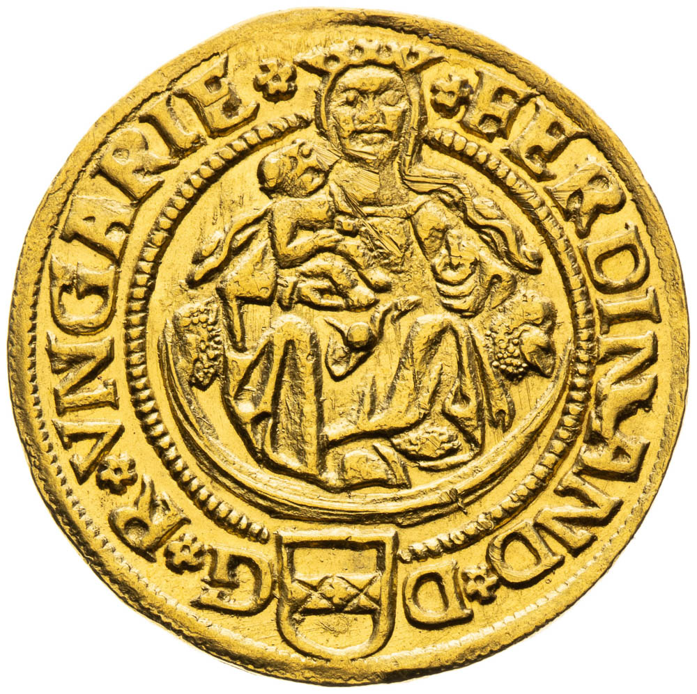 Dukát 1534 - avers