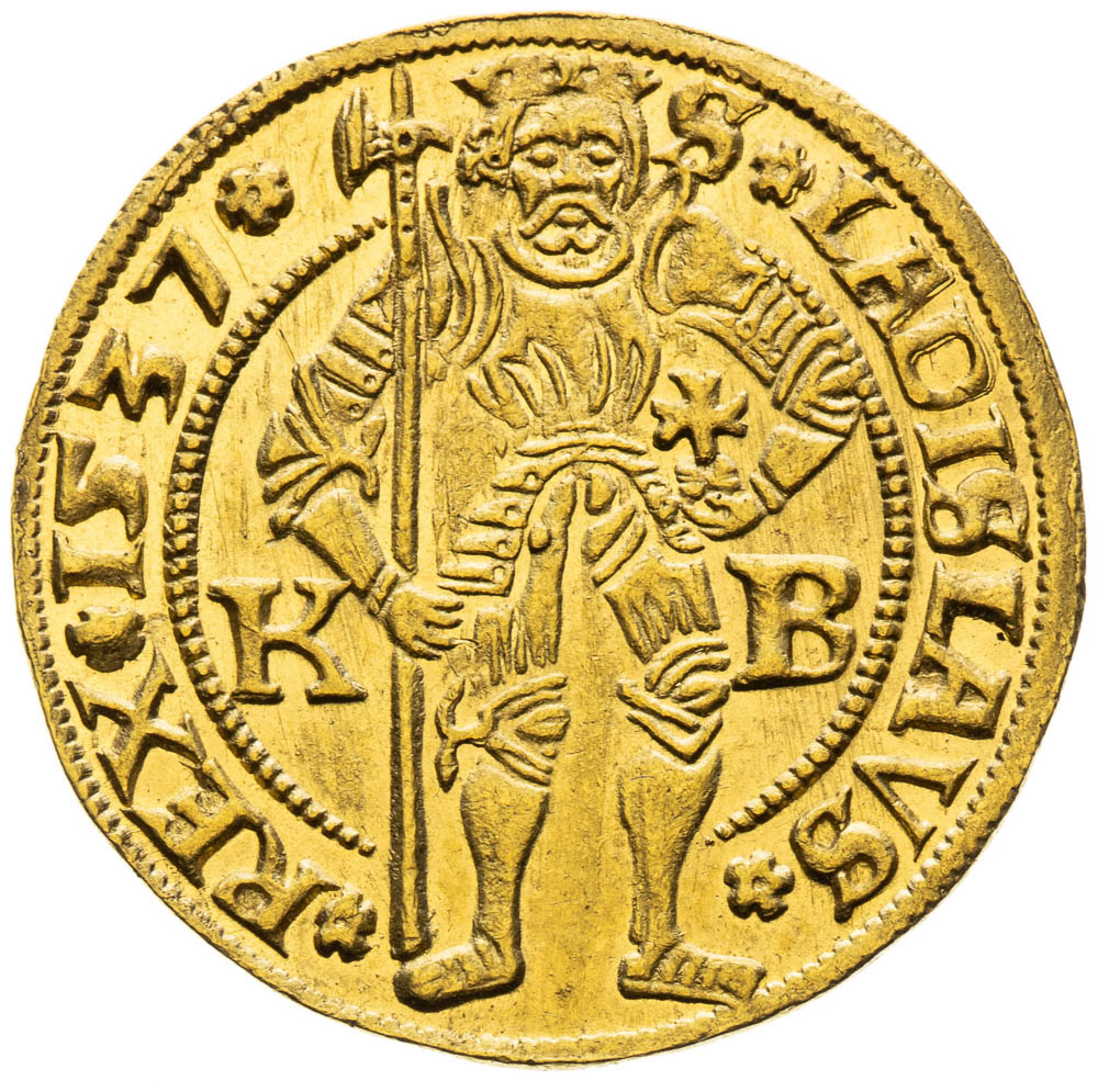 Dukát 1537 - revers