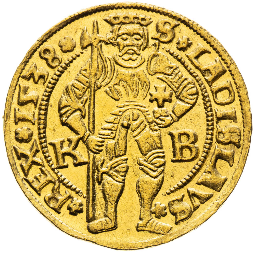 Dukát 1538 - revers