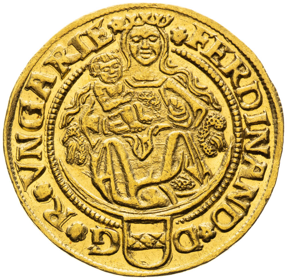 Dukát 1540 - avers