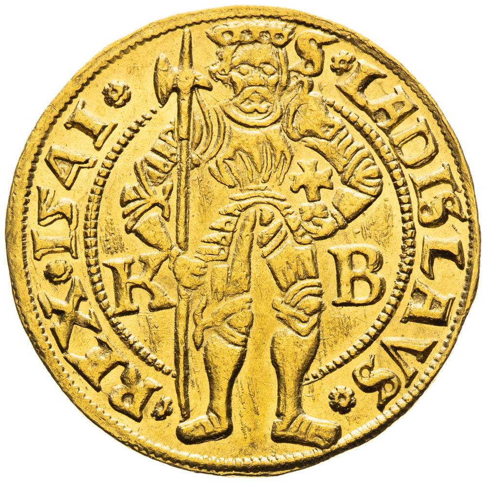 Dukát 1541 - revers