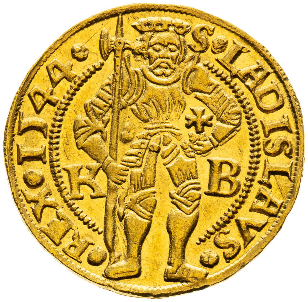 Dukát 1544 - revers