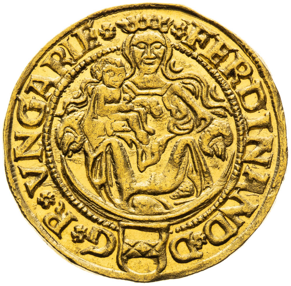 Dukát 1551 - averz