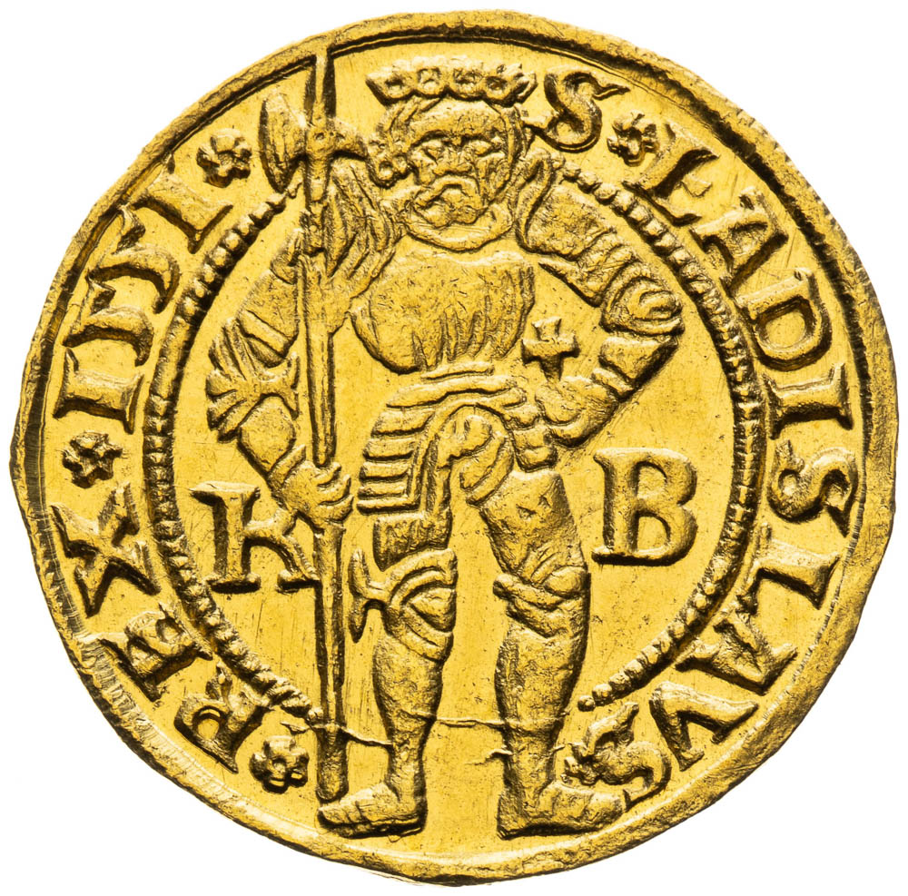 Dukát 1551 - reverz