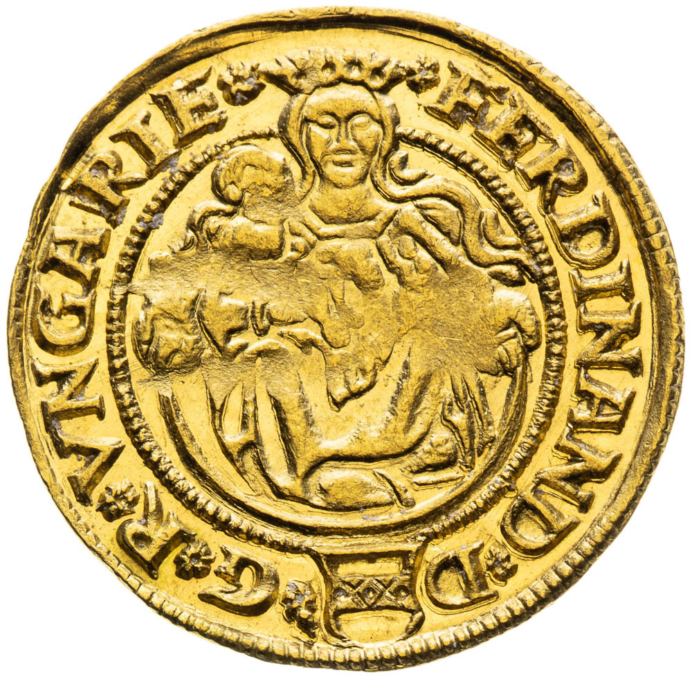 Dukát 1556 - averz