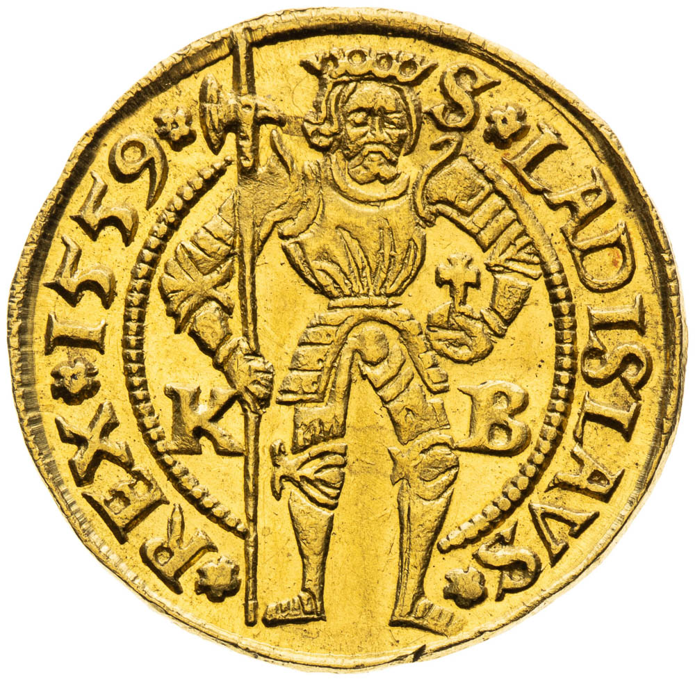 Dukát 1559 - reverz