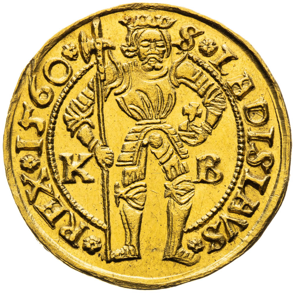 Dukát 1560 - reverz