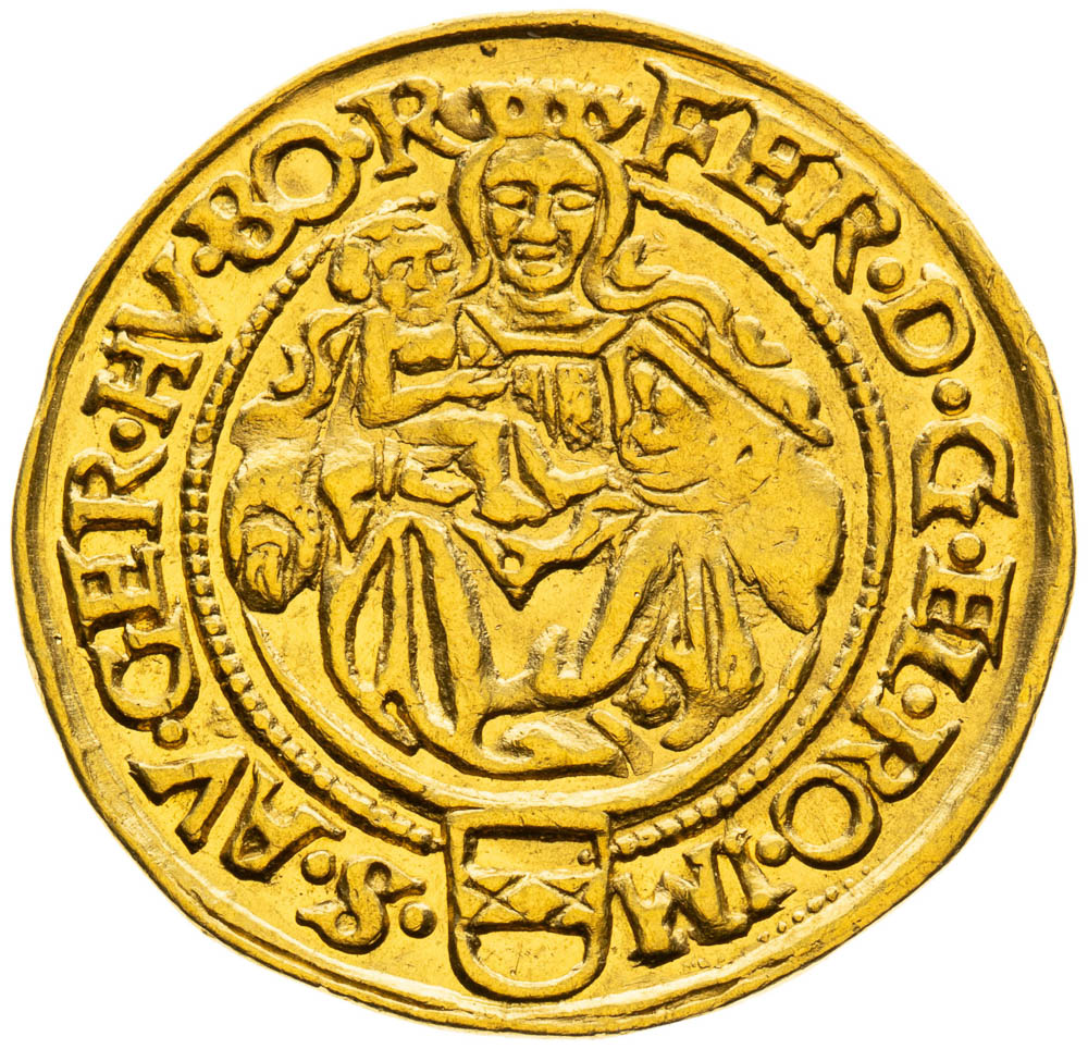 Dukát 1561 - averz