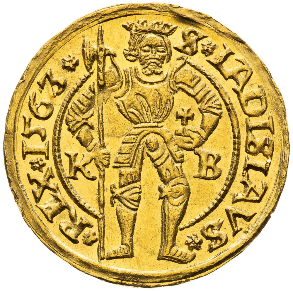 Dukát 1563 - reverz