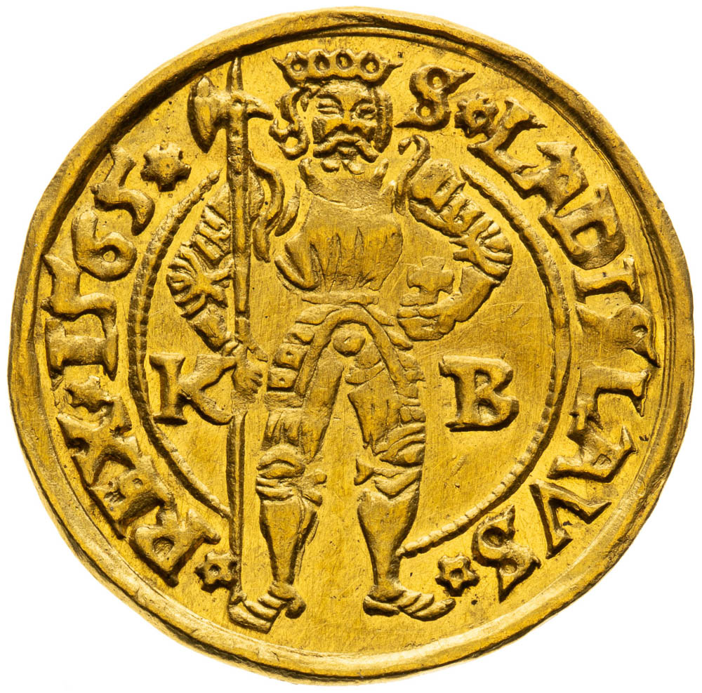 Dukát 1565 - reverz