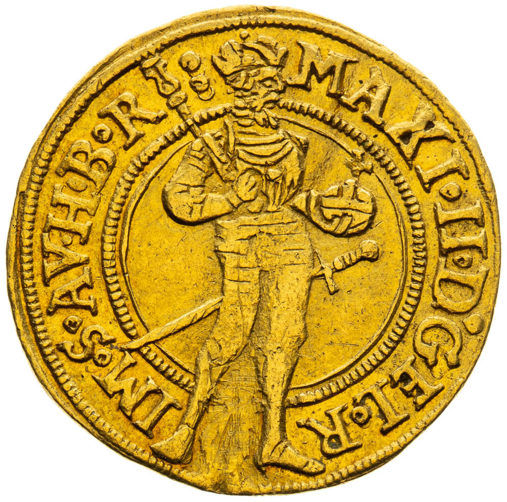 Dukát 1568 - avers